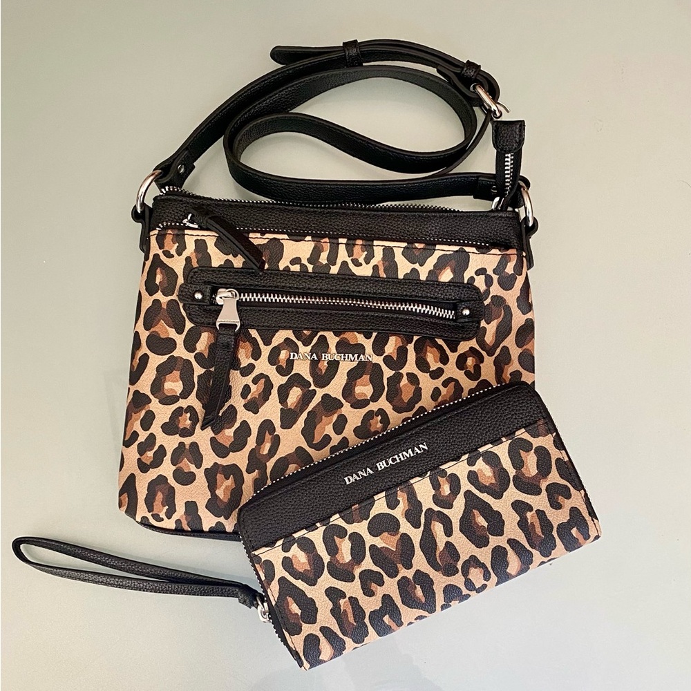 Dana Buchman cross-body bag. (Including Wallet - see pictures)